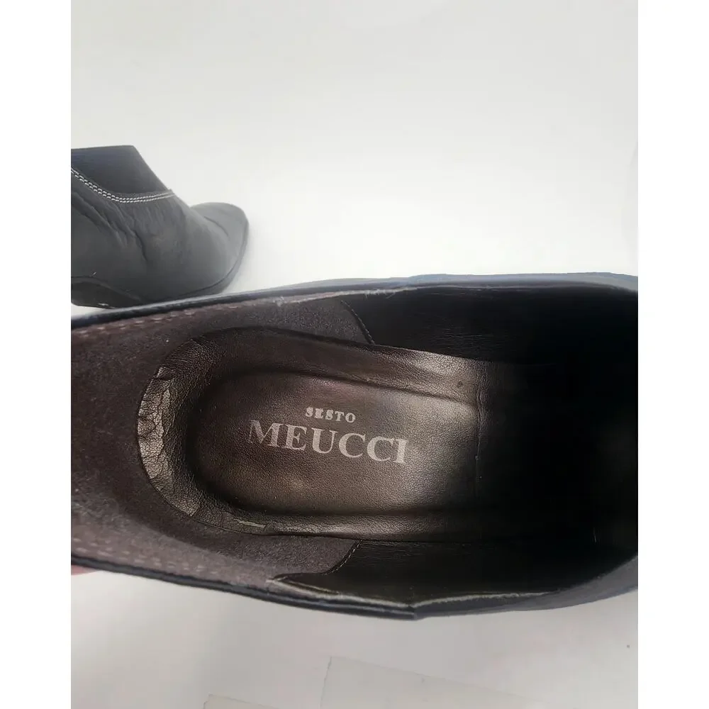 Sesto Meucci Heel Womens 9 Italy Square Toe Professional Corpcore Mature classic